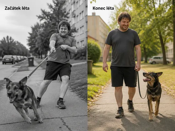 Před a po — výsledky tréninku